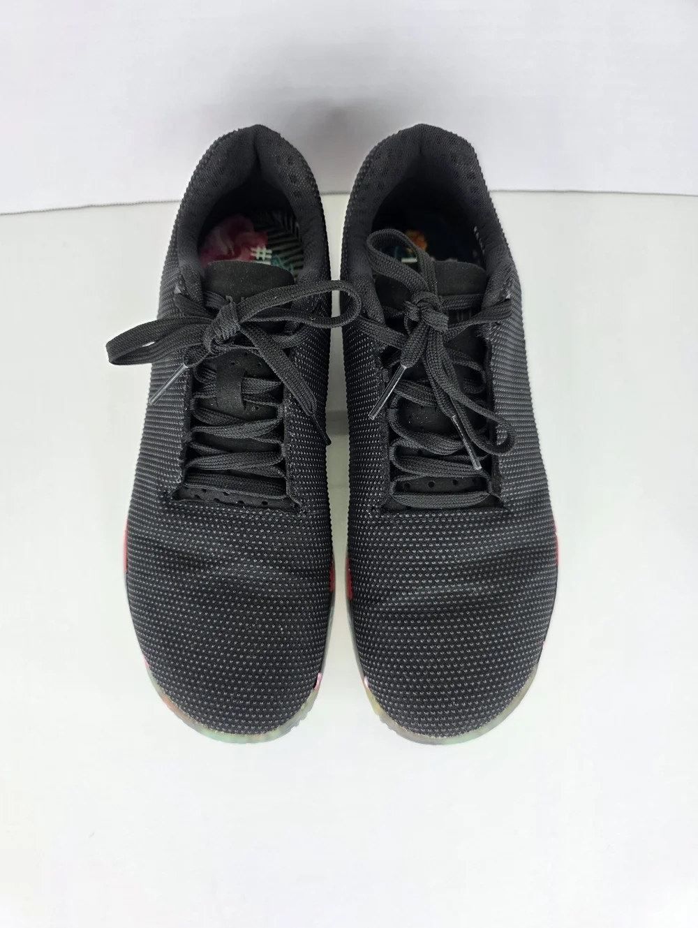 NOBULL Impact Sneaker Men's 9.5 Women's 11 Trainer SuperFabric Midnight Tropical - Picture 5 of 16